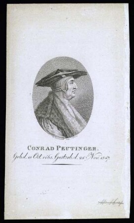Peutinger, Konrad