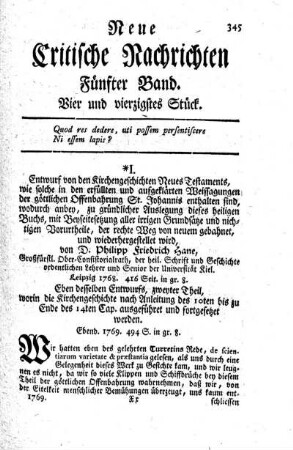 Vier und vierzigstes Stück.