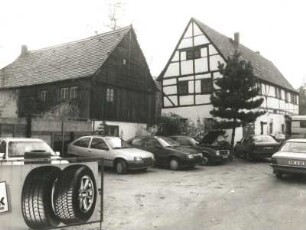 Cossebaude, Talstraße 4. Bauernhof (1801/1850). Straßenseite