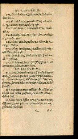 Ad Librum VI.