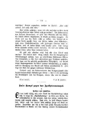 Unser Kampf gegen das Apothekenmonopol