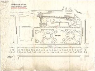 Hildebrand, Adolf von; Köln, Hansaplatz; Vater-Rhein-Brunnen - Hansaplatz u. Umgebung (Lageplan)