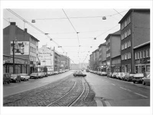 Friedrich-Ebert-Straße, Nordviertel, Essen, BRD, 1984