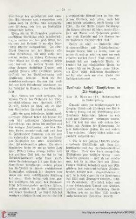 35: Denkmale kathol. Kunstlebens in Alt-Stuttgart