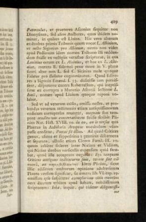 429-439, Sed ut ad veterum crisin, omissa nostra, ...