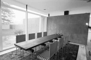 Brüssel: Pavillon Deutschland, Konferenztisch