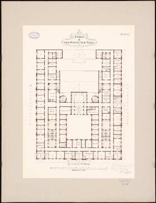 Gasthaus 1. Ranges: Grundriss 4. OG 1:200