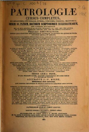 Tu en hagiois patros hēmōn Isidōru, tu Pilusiōtu epistolōn biblia pente : = Sancti Isidori Pelusiotae, epistolarum libri quinque