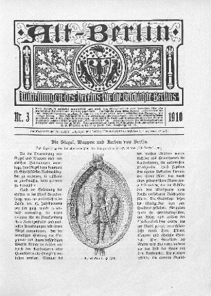 Die Siegel, Wappen und Farben von Berlin