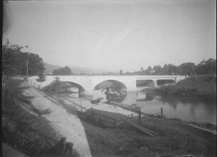 Kocherbrücke Gaildorf Ansicht vom August 1926