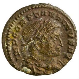 Münze, Follis, Aes 3, 314 - 315 n. Chr.
