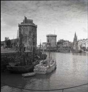 Der alte Hafen von La Rochelle an der französischen Atlantikküste