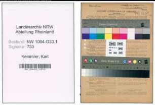 Entnazifizierung Karl Kemmler , geb. 31.01.1912 (Studienreferendar)