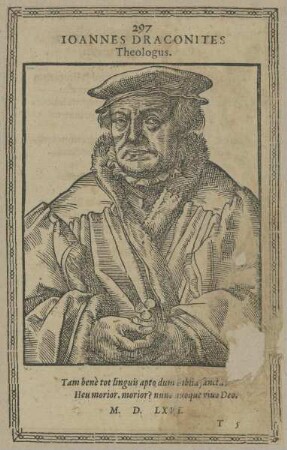 Bildnis des Johann Draconites