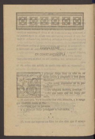 Capítulo XXXIII - En Constantinopla