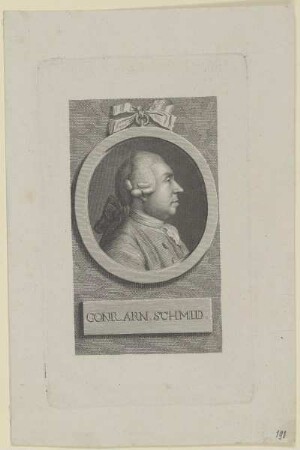 Bildnis des Conr. Arn. Schmid