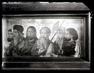 Kirche; Hochaltar, Predella