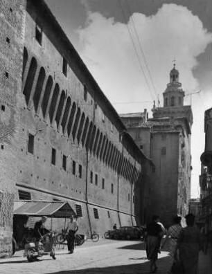 Bologna. Palazzo d'Accursio (1301/1400). Südfassade