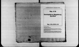 Angelegenheiten der Vikarie Beatae Mariae Virginis