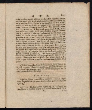 XIII-XVIII, I. Problema. Angulum solidum ...