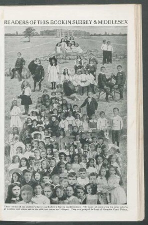 Tafel: Readers of this book in Surrey & Middlesex