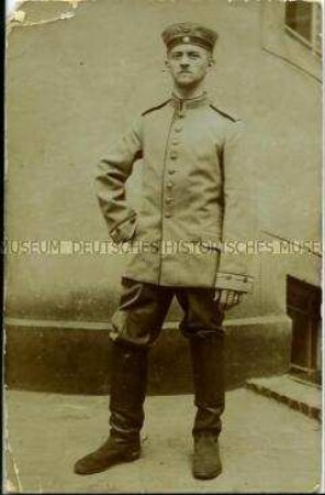 Porträt eines Soldaten