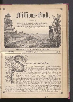 Juni 1896. N° 6
