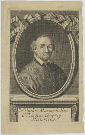 Bildnis des Jo. Paulus Mazzuchellus