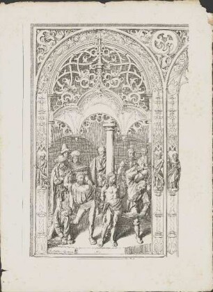 Lithographie: St. Matthaei Cap: 27. v. 26. No. 7