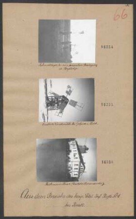 Zerstörte Windmühle bei Galjewo n. Pinsk