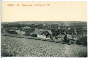 Döbeln. Kaserne des 11. Infanterie-Regiments Nr. 139