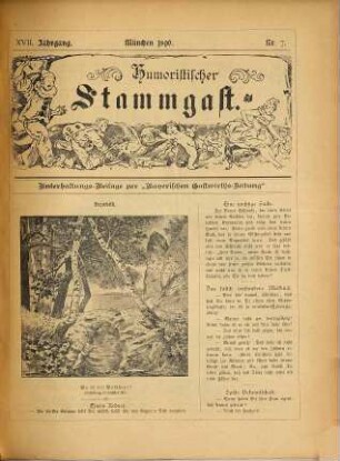 Humoristischer Stammgast. 1896 = Jg. 17