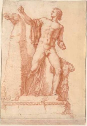Alexander und Bucephalus (Piazza Quirinale, Rom)