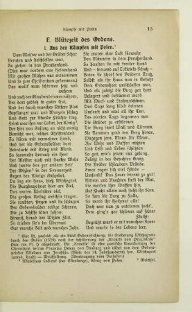 E. Blütezeit des Ordens