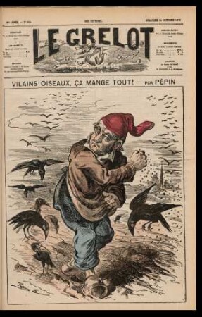 Vilains oiseaux, ça mange tout!, par Pépin