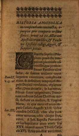 Ludov. Capelli Historia apostolica illustrata : una cum Verae Epistolarum Paulinarum Seriei Historica demonstratione ; additum est Historiae Judaicae à Machabaeorum Tempore ad ultimam Hierosolymae halōsin breve ex Josepho compendium una cum aliis nonnullus [!] ex eodem excerptis, Templique Hierosolymitani quale Josephi tempore fuit, ex ipsius descriptione Ichnographia