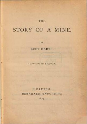 The story of a mine