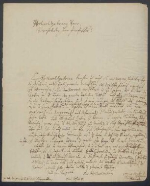 Carl Traugott Beilschmied an C. G. Nees von Esenbeck