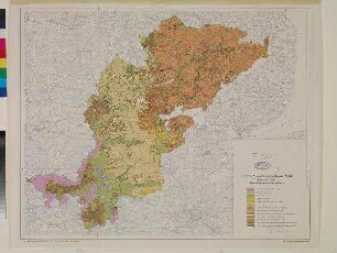 Geologische Übersichtskarte des Kreises Schleswig