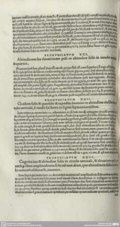 PRONUNCIATUM XXI. Altitudinem seu elevationem poli ex altitudine solis in circulo verticali inquirere.