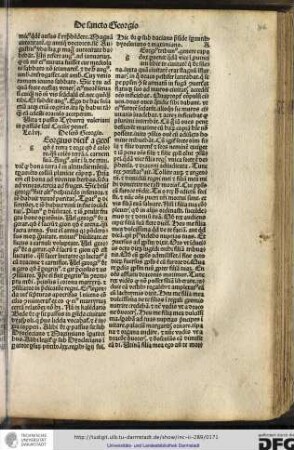 Legenda lvi: de sancto Georgio.
