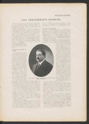 Una demostración honrosa