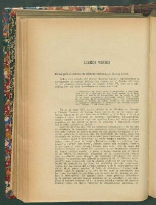 Libros varios