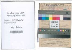 Entnazifizierung Richard Heigl , geb. 24.12.1898 (Arzt)