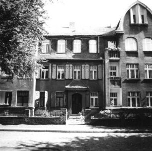 Cottbus-Schmellwitz, Arndtstraße 3. Wohnhaus (um 1910). Straßenfront