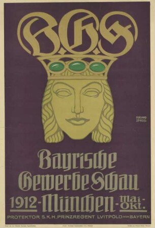 Bayrische Gewerbeschau 1912 in München