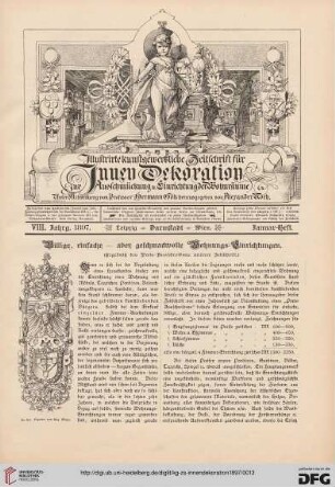 Billige, einfache - aber geschmackvolle Wohnungs-Einrichtungen, [1]