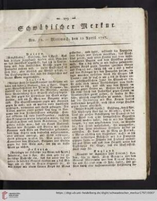 April (Nro. 59 - Nro. 69)