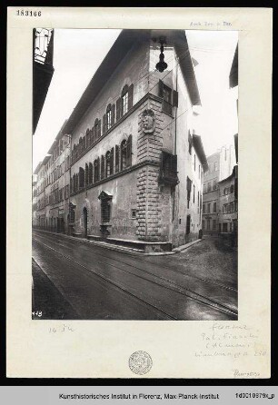 Palazzo Almeni, Palazzo Sforza Almeni, Florenz