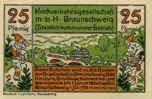 Notgeld - 25 Pfennig